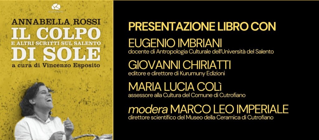 Presentazione del Libro Kurumuny - Annabella Rossi